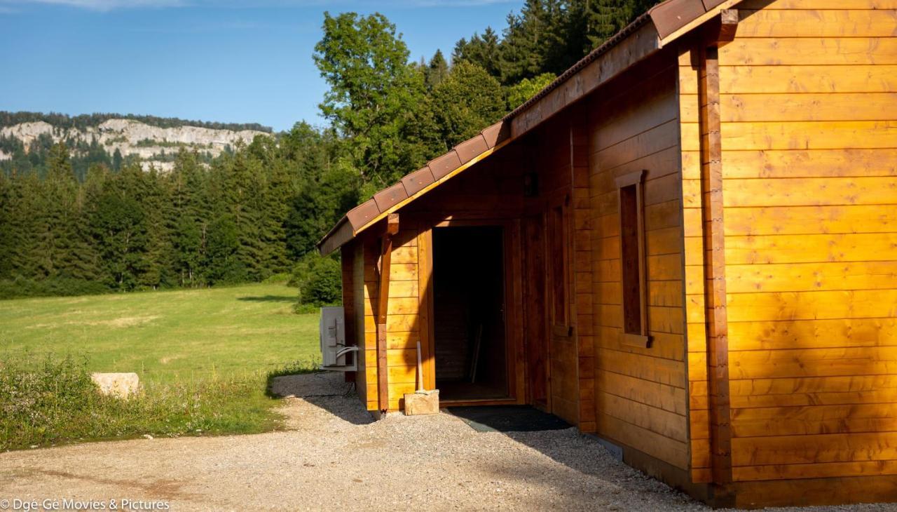 Les Jardins Du Herisson Chalet 2 Bonlieu Luaran gambar