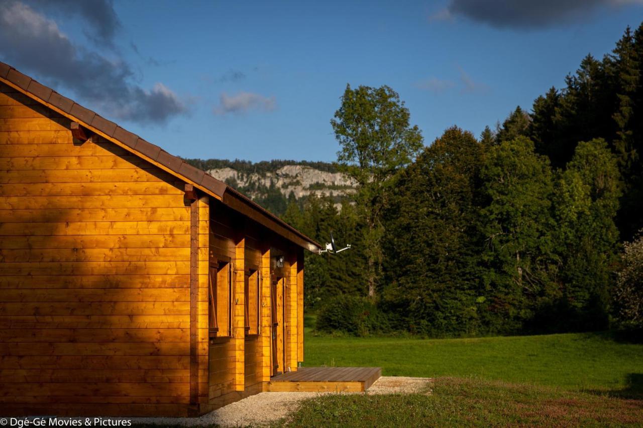 Les Jardins Du Herisson Chalet 2 Bonlieu Luaran gambar
